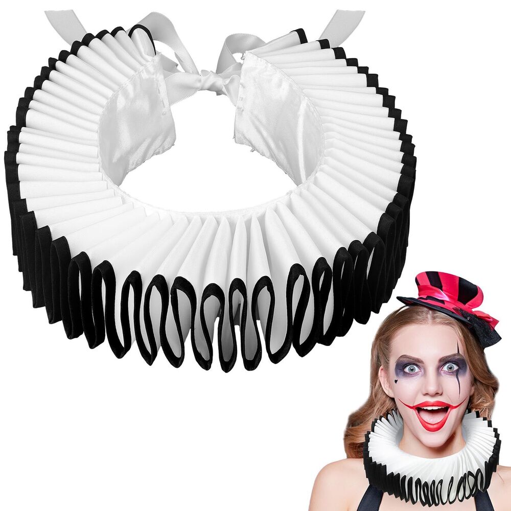 9564 Halloween Clown Collar Clown Accessoriess Renaissance